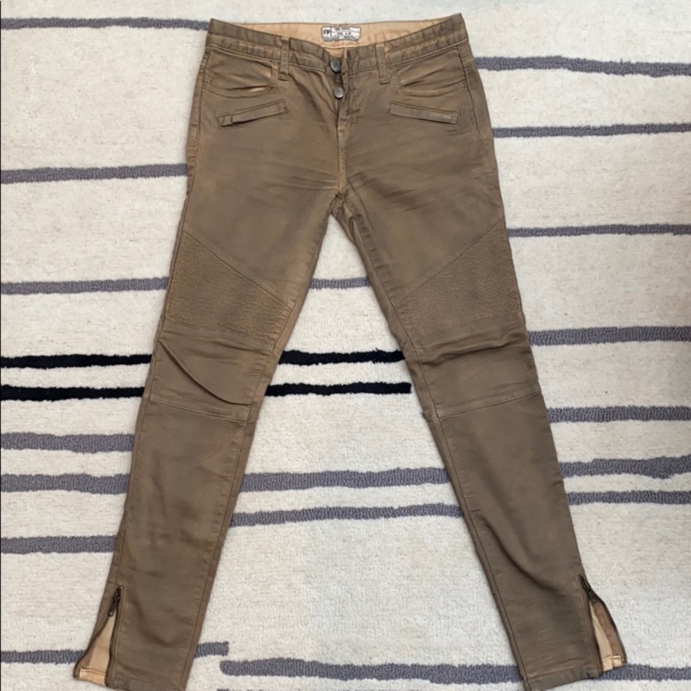 Free People Moto Jean, Size 26